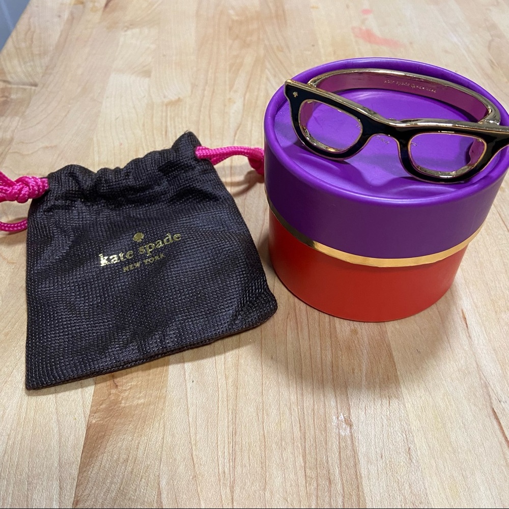 Kate Spade Goreski glasses bracelet